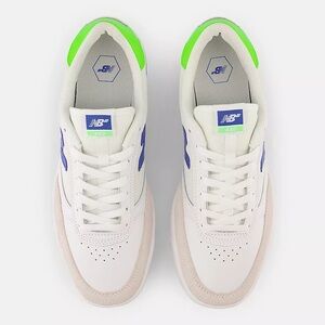 New Balance Numeric 440 White & Royal Blue Skate Shoes